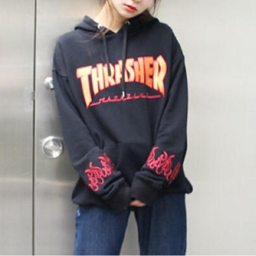 Jouetie x Thrasher Hoodie Size Medium